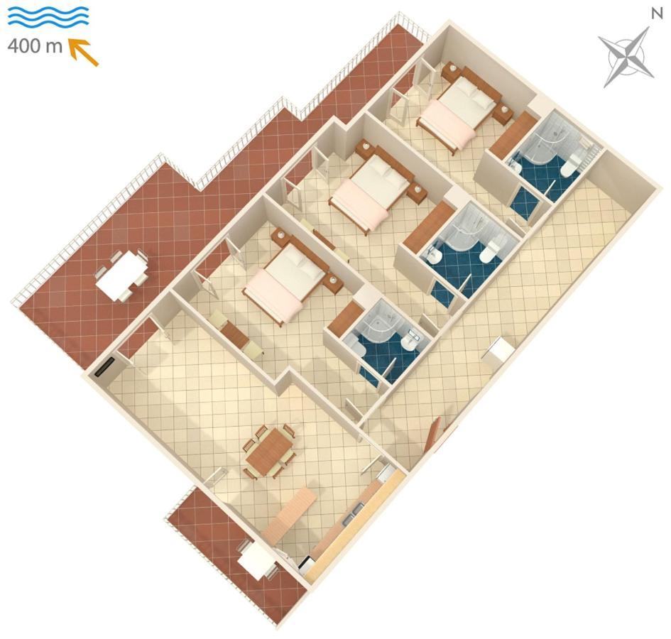 Apartments With A Parking Space Brela, Makarska - 6043 ภายนอก รูปภาพ